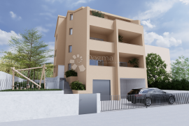 BRODARICA, ŠIBENIK  jednosoban stan od 50 m2 sa pogledom na more, Šibenik - Okolica, Apartamento