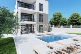 Istra, Žbandaj, moderan dvosoban stan s privatnom terasom, Poreč, Flat