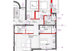 TRIBUNJ- 1.KAT U NOVOGRADNJI 250M OD MORA S POGLEDOM s4, Tribunj, Appartamento