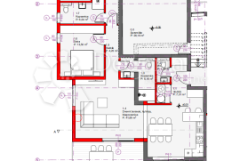 TRIBUNJ- PRIZEMLJE U NOVOGRADNJI 250M OD MORA, Tribunj, Wohnung