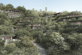 OPATIJA, MIHOTIĆI - građevinsko zemljište s idejnim planom za 7 ekskluzivnih villa s bazenom!!! PRILIKA!!!, Matulji, Arazi