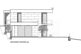 ISTRA, BRTONIGLA - Moderna kuća sa bazenom u izgradnji sa predivnim pogledom, Brtonigla, بيت