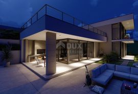 ISTRA, BRTONIGLA - Moderna kuća sa bazenom u izgradnji sa predivnim pogledom, Brtonigla, Дом