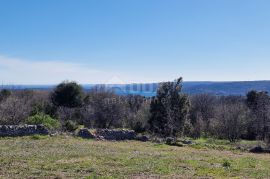 ISTRA, RABAC - Građevinsko zemljište s lijepim pogledom na more, Labin, Terreno