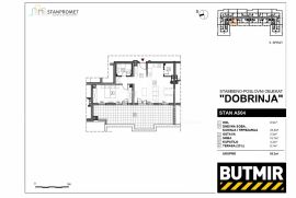 Dvosoban stan s terasom Dobrinja novogradnja, Sarajevo Novi Grad, Appartment