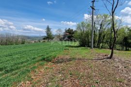 ISTRA, RAKOTULE -Građevinsko zemljište ispred zelene površine s prekrasnim otvorenim pogledom, Karojba, أرض