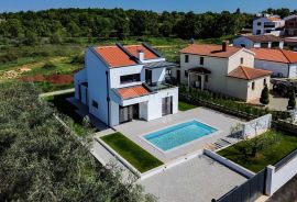 ISTRA, POREČ - Moderna kuća sa bazenom na rubu naselja s pogledom na more, Poreč, Famiglia