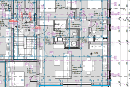 Novogradnja u Tribunju - pogled na more, S3, Tribunj, Apartamento