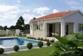 Istra, Labin, nova kuća za odmor sa bazenom, Labin, Haus