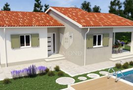 Istra, Labin, nova kuća za odmor sa bazenom, Labin, Kuća