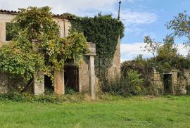 ISTRA, GRAČIŠĆE - Imanje 6880 m2 s kamenom kućom u mirnom naselju na uzvisini, Gračišće, House