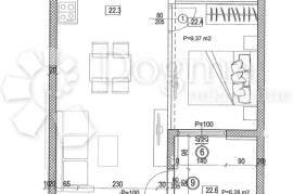 NOVOGRADNJA SEGET DONJI 50.76m2, Seget, Kвартира