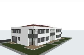 NOVOGRADNJA, STAN U PRIZEMLJU 2S+DB I TERASA (A1), Barban, Appartement