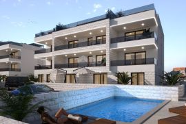 DALMACIJA, PRIVLAKA Penthouse s pogledom na more!, Privlaka, Διαμέρισμα