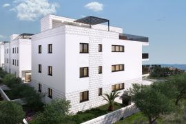 DALMACIJA, PRIVLAKA Penthouse s pogledom na more!, Privlaka, شقة