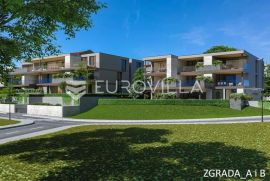 Istra, Novigrad, dvosoban stan u prizemlju NKP 128,34 m2, moderna novogradnja, Novigrad, Flat