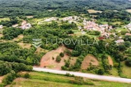 Barban, Rojnići - prekrasno pravokutno građevinsko zemljište 772 m2, Barban, Land