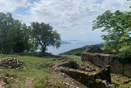 OPATIJA, MOŠĆENIČKA DRAGA, MOŠĆENICE - jedinstvena mogućnost gradnje vile s bazenom na ekskluzivnoj lokaciji, Mošćenička Draga, Land