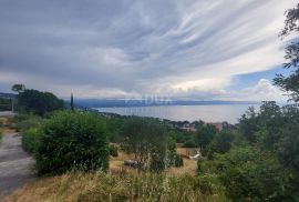 OPATIJA, LOVRAN, LIGANJ- građevinsko zemljište 1358m2 s panoramskim pogledom na more, Lovran, أرض