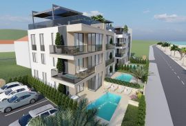 ZADAR, SUKOŠAN - Luksuzan penthouse u izgradnji 1. red do mora CS05, Sukošan, Appartamento