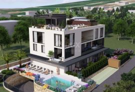ZADAR, SUKOŠAN - Luksuzan penthouse u izgradnji pokraj mora B201, Sukošan, Appartamento