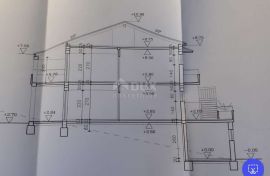 OPATIJA, MATULJI- zemljište 715m2 S GRAĐEVNOM DOZVOLOM! za obiteljsku kuću/ stambenu zgradu-stanove -apartmane/ kuću za iznajmljivanje - odmor s bazenom, Matulji, Γη