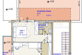 NOVOGRADNJA SEGET DONJI S-18 (PENTHOUSE), Seget, Daire