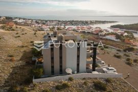 Pag, Šimuni, dvosoban penthouse NKP 86,94 m2 na drugom katu moderne zgrade, Pag, Kвартира