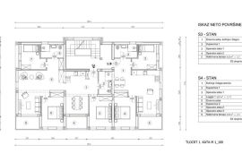 Pula, bliža okolica - moderno namješten i opremljen četverosobni stan S6 na drugom katu, NKP 93.10m2, Pula, Flat