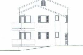 OPATIJA, OPRIĆ- zemljište 620m2 S GRAĐEVNOM DOZVOLOM!!!! i pogledom na more, Opatija - Okolica, Land