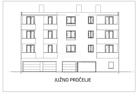 Stan s dvije garaže i konobom u užem centru grada Pule, novogradnja!, Appartamento
