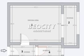 Voždovac, Medaković, Rastka Petrovića, 1.0, 26m2, Voždovac, Apartamento