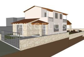 Istra, Galižana - kuća u izgradnji 202 m2, 3 spavaće sobe i bazen, Vodnjan, Kuća
