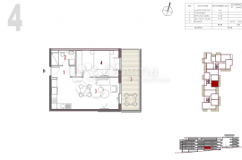 TROGIR-NOVOGRADNJA PRIZEMLJE - JEDNOSOBNI STAN (S4), Trogir, شقة