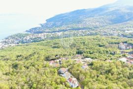 Opatija, okolica, građevinsko zemljište sa panoramskim pogledom na Kvarner, Opatija, Terrain