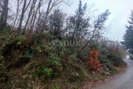 OPATIJA, LOVRAN, LIGANJ - građevinsko zemljište 2270m2 s pogledom na more, Lovran, Γη