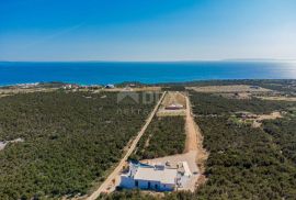 OTOK PAG, NOVALJA - luksuzna duplex vila na prostranoj okućnici s pogledom na more, Novalja, Σπίτι