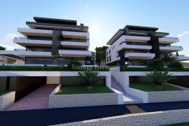 OPATIJA, luksuzna novogradnja 3S+DB, s pogledom na more i garažom (A4), Opatija, Appartamento