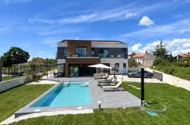 Predivna nova villa sa grijanim bazenom, Marčana, Istra, Marčana, Haus