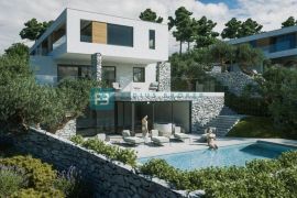 VODICE, novi projekt, moderna vila s bazenom, wellness, panoramski pogled, V2, Vodice, House