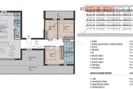 TROGIR (SEGET DONJI) -  PENTHOUSE NOVOGRADNJA 4. KAT (A13), Seget, Appartamento