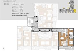 ISTRA, LABIN - Komforan stan na prvom katu novogradnje, Labin, Appartamento