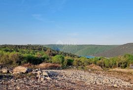 ISTRA, RABAC - Prostrano građevinsko zemljište s pogledom na more, Labin, Terrain