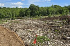 ISTRA, RABAC - Prostrano građevinsko zemljište s pogledom na more, Labin, Land