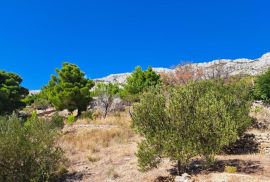 Ekskluzivno zemljište -  prvi red do mora u Marušićima, Omiš, Omiš, Land