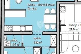 Rovinj, okolica, novi stan na mirnoj lokaciji, Rovinj, Appartement