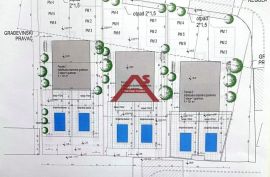 Novalja, novogradnja s bazenom, 80 m2, Novalja, Wohnung