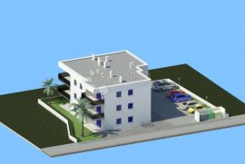 Pag - Apartman A3 s pogledom na more, Pag, Kвартира