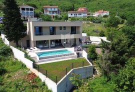 Rabac, Labin, novoizgrađena Villa sa pogledom na more, Labin, Kuća