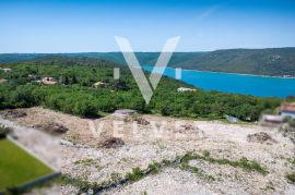 Labin, Građevinsko zemljište s pogledom na more 1075 m2, Labin, Terra